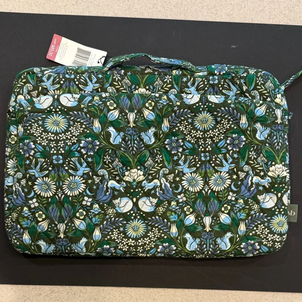 Vera Bradley Enchanted Woodland Laptop Bag